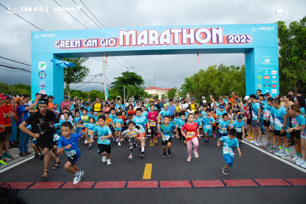 Nội dung thi đấu đa dạng mang tính gắn kết tại Green Cần Giờ Marathon HDBank 2024